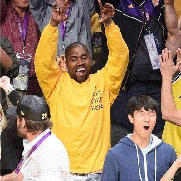 AUTHENTIC Kanye West “I feel like Kobe” long sleeve - Picture 4 of 4